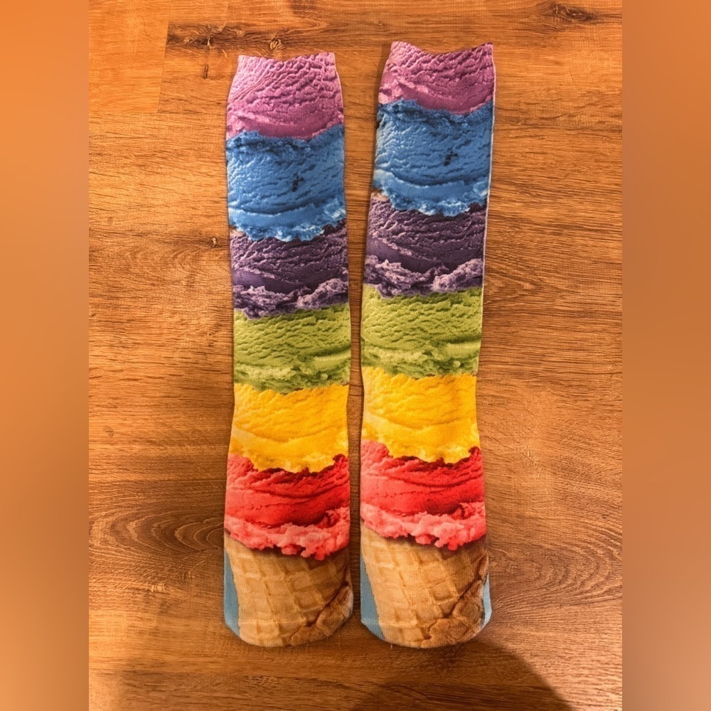 Living Royal Ice Cream long socks​​​​​​​​​